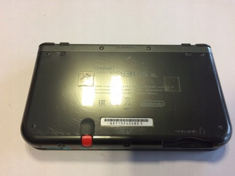 KONSOLA NEW NINTENDO 3DS XL CZARNA IPS + ETUI + RYSIK + ŁADOWARKA