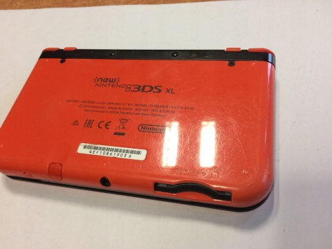 KONSOLA NEW NINTENDO 3DS XL POMARAŃCZOWO-CZARNA + ETUI PIKACHU + RYSIK +ŁAD