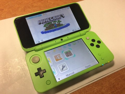 KONSOLA NINTENDO 2DS XL EDYCJA MINECRAFT + GRA MINECRAFT