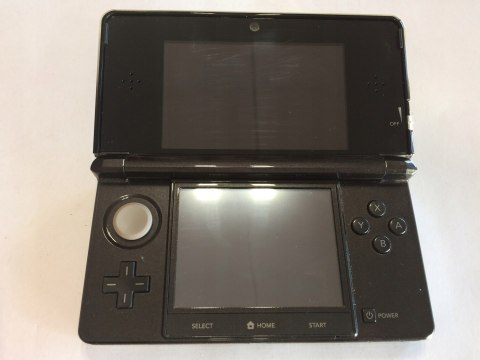 KONSOLA NINTENDO 3DS CZARNA - KOMPLET W PUDEŁKU