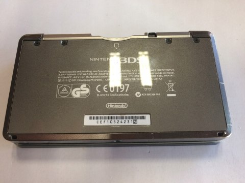KONSOLA NINTENDO 3DS CZARNA - KOMPLET W PUDEŁKU