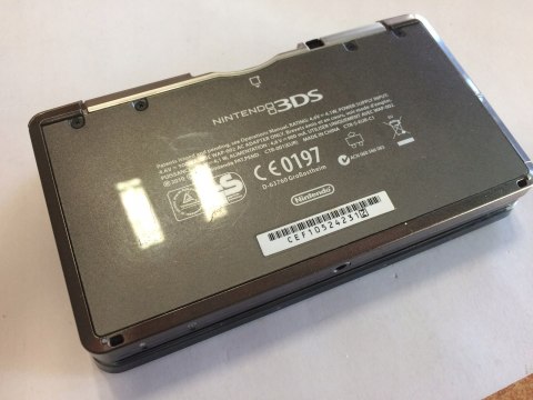 KONSOLA NINTENDO 3DS CZARNA - KOMPLET W PUDEŁKU