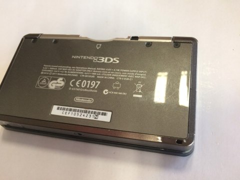KONSOLA NINTENDO 3DS CZARNA - KOMPLET W PUDEŁKU