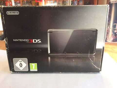 KONSOLA NINTENDO 3DS CZARNA - KOMPLET W PUDEŁKU