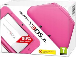KONSOLA NINTENDO 3DS XL RÓŻOWA + RYSIK + PUDEŁKO + USB