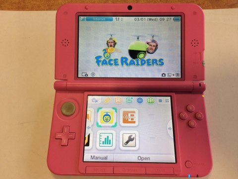 KONSOLA NINTENDO 3DS XL RÓŻOWA + RYSIK + PUDEŁKO + USB