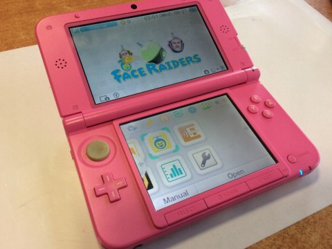 KONSOLA NINTENDO 3DS XL RÓŻOWA + RYSIK + PUDEŁKO + USB