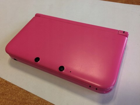 KONSOLA NINTENDO 3DS XL RÓŻOWA + RYSIK + PUDEŁKO + USB