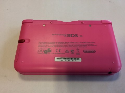KONSOLA NINTENDO 3DS XL RÓŻOWA + RYSIK + PUDEŁKO + USB