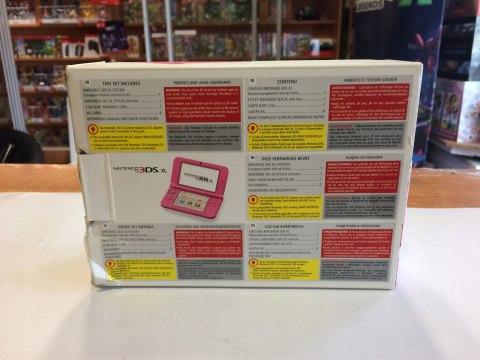KONSOLA NINTENDO 3DS XL RÓŻOWA + RYSIK + PUDEŁKO + USB
