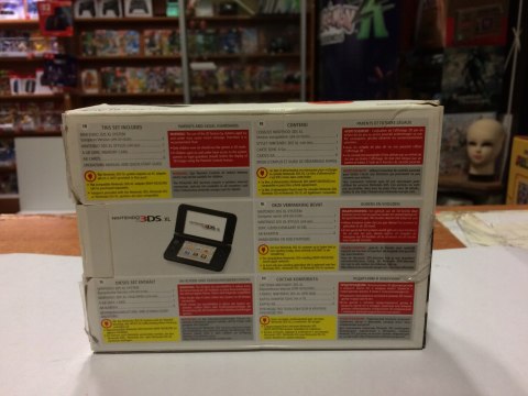 KONSOLA NINTENDO 3DS XL SREBRNA + GRA MARIO KART 7 + PUDEŁKO