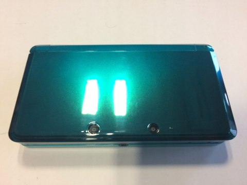 KONSOLA NINTENDO 3DS NIEBIESKA + 10 RETRO GIER + ŁAD + DOCK + PUDEŁKO