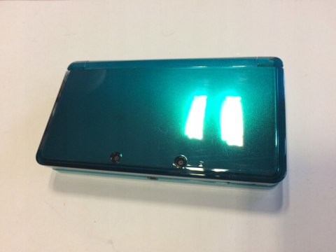 KONSOLA NINTENDO 3DS NIEBIESKA + 10 RETRO GIER + ŁAD + DOCK + PUDEŁKO