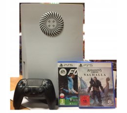 KONSOLA SONY PLAYSTATION 5 825GB Z NAPĘDEM BLU-RAY + 2 GRY + PAD