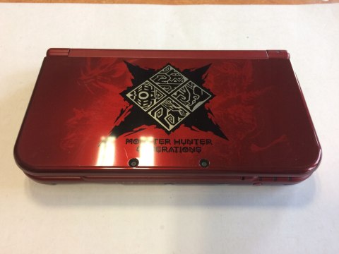 NEW NINTENDO 3DS XL MONSTER HUNTER LIMITED + GRA + PUDEŁKO