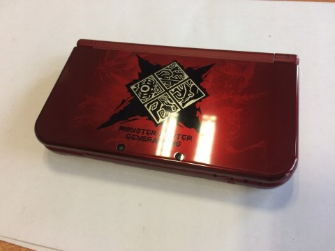 NEW NINTENDO 3DS XL MONSTER HUNTER LIMITED + GRA + PUDEŁKO
