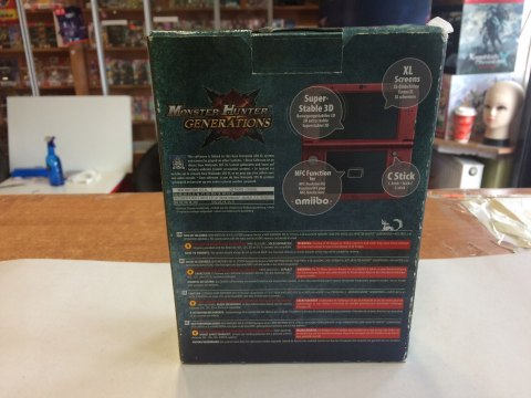 NEW NINTENDO 3DS XL MONSTER HUNTER LIMITED + GRA + PUDEŁKO