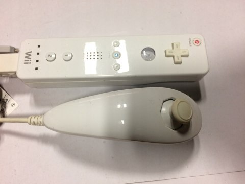 ORYGINALNY KONTROLER NINTENDO WII REMOTE + NUNCHUCK
