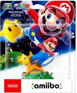 FIGURKA AMIIBO SUPER MARIO GALAXY - MARIO & LUMA