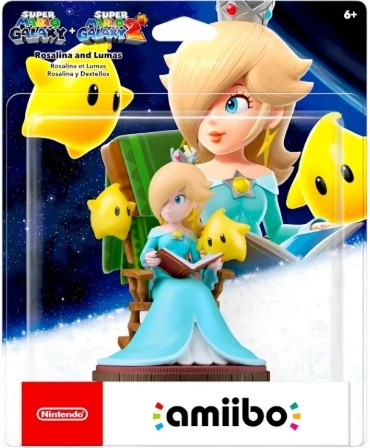 FIGURKA AMIIBO SUPER MARIO GALAXY - ROSALINA & LUMAS