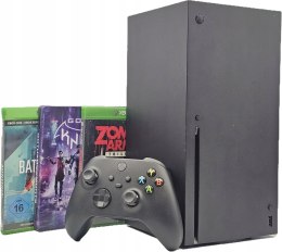 KONSOLA XBOX SERIES X 1TB Z NAPĘDEM + 3 GRY + PAD