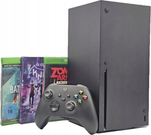 KONSOLA XBOX SERIES X 1TB Z NAPĘDEM + 3 GRY + PAD
