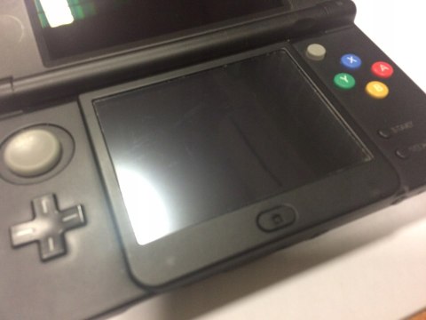 KONSOLA NEW NINTENDO 3DS CZARNA + 4 GRY + COVER PLATE' ALA DREWNO + PUDEŁKO