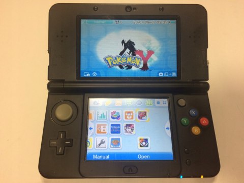 KONSOLA NEW NINTENDO 3DS CZARNA + POKEMON Y + ZELDA + YU GI OH