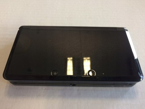 KONSOLA NINTENDO 3DS CZARNA + ŁADOWARKA + DOCK + ETUI