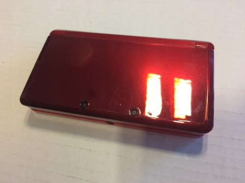 KONSOLA NINTENDO 3DS CZERWONA + KARTA PAMIĘCI + ŁADOWARKA