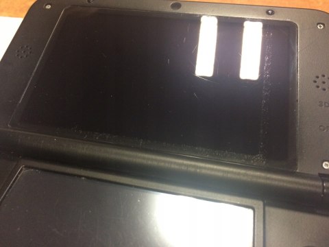 KONSOLA NINTENDO 3DS XL NIEBIESKA/SREBRNA + ŁADOWARKA + PUDEŁKO + RYSIK