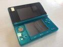 KONSOLA NINTENDO 3DS NIEBIESKA + USB + KARTA PAMIĘCI + RYSIK