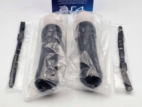 NOWE KONTROLERY RUCHU PLAYSTATION MOVE PS4 VR TWIN PACK