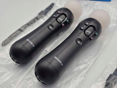 NOWE KONTROLERY RUCHU PLAYSTATION MOVE PS4 VR TWIN PACK