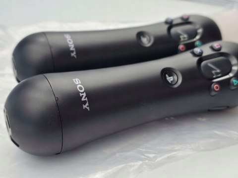 NOWE KONTROLERY RUCHU PLAYSTATION MOVE PS4 VR TWIN PACK