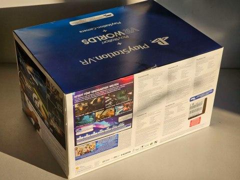 NOWY ZESTAW SONY PLAYSTATION VR PS4/PS5 + VR WORLDS