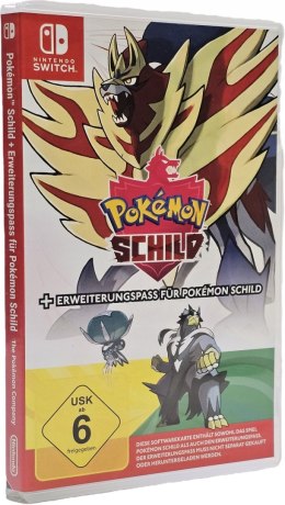 POKEMON SHIELD + EXPANSION PASS + NIE UŻYTE KODY DLC [NINTENDO SWITCH]