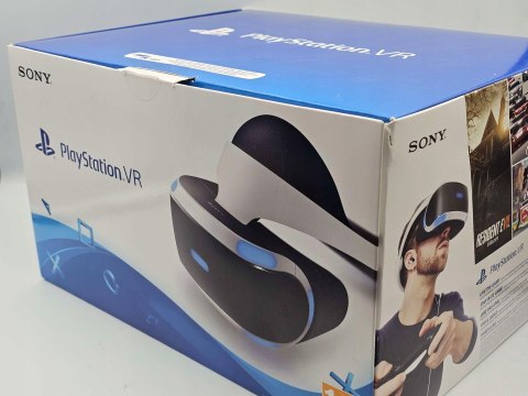 ZADBANE GOGLE SONY PLAYSTATION VR PS4/PS5 + KAMERA + 2x MOVE + 3 NOWE GRY