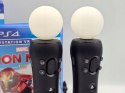 ZADBANE KONTROLERY RUCHU PLAYSTATION MOVE PS4 VR TWIN PACK + GRA IRON MAN