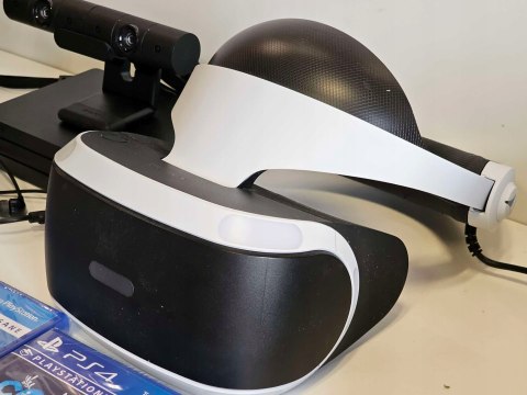 ZESTAW GOGLE SONY PLAYSTATION VR V2 PS4 + KAMERA V2 + 2x MOVE + 4 GRY