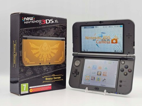 JAK NOWA KONSOLA NEW NINTENDO 3DS XL ZELDA HYRULE EDITION - EKRAN IPS
