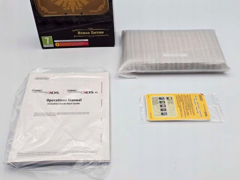 JAK NOWA KONSOLA NEW NINTENDO 3DS XL ZELDA HYRULE EDITION - EKRAN IPS