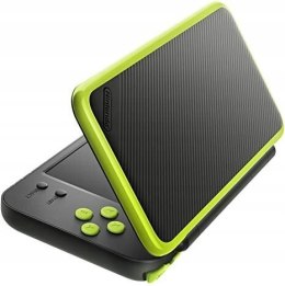 KONSOLA NEW NINTENDO 2DS XL CZARNO-ZIELONA + RYSIK + ŁADOWARKA