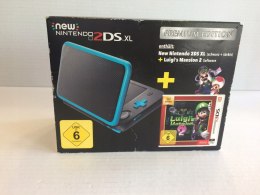 KONSOLA NEW NINTENDO 2DS XL NIEBIESKO-CZARNA PREMIUM EDITION + GRA