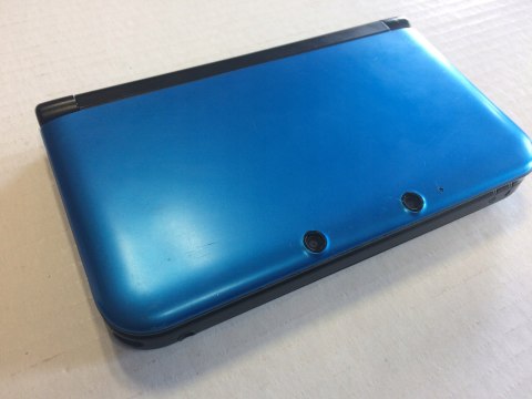 KONSOLA NINTENDO 3DS XL NIEBIESKA + USB + RYSIK + ETUI