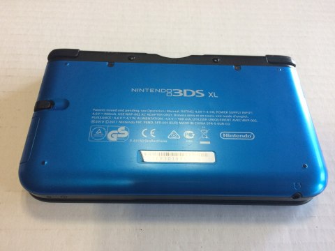 KONSOLA NINTENDO 3DS XL NIEBIESKA + USB + RYSIK + ETUI