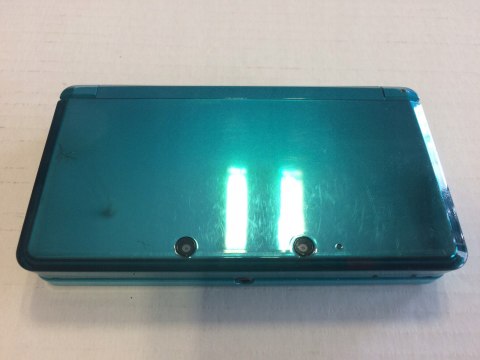 KONSOLA NINTENDO 3DS NIEBIESKA + USB + KARTA PAMIĘCI + RYSIK + ETUI