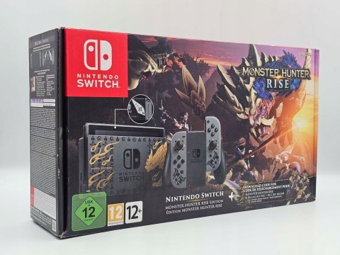 NOWA KONSOLA NINTENDO SWITCH MONSTER HUNTER RISE LIMITED EDITION