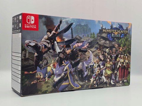 NOWA KONSOLA NINTENDO SWITCH MONSTER HUNTER RISE LIMITED EDITION