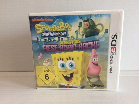 SpongeBob SquarePants: Plankton's Robotic Revenge [NINTENDO 3DS]